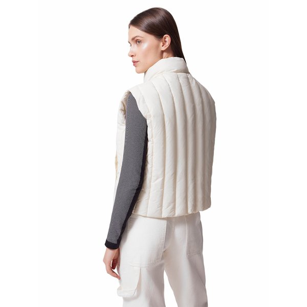 Kamizelka puchowa dwustronna damska OTHWSS24TVESF096 Outhorn