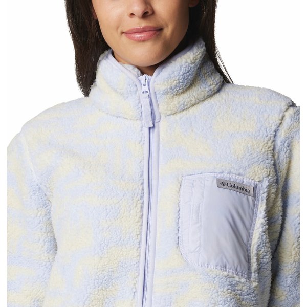 Polar damski West Bend Print Full Zip II Columbia - Snowdrift Highland Tonal