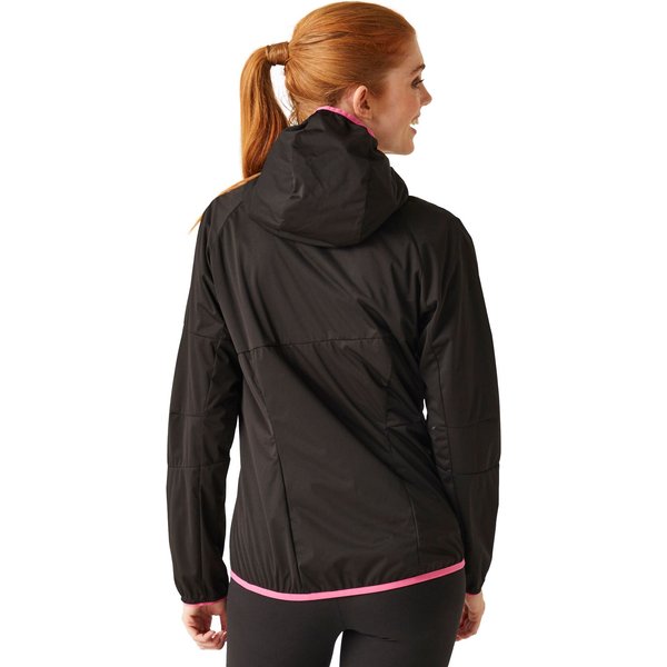 Kurtka damska Tarvos VI Regatta - Black (Flamingo Pink)