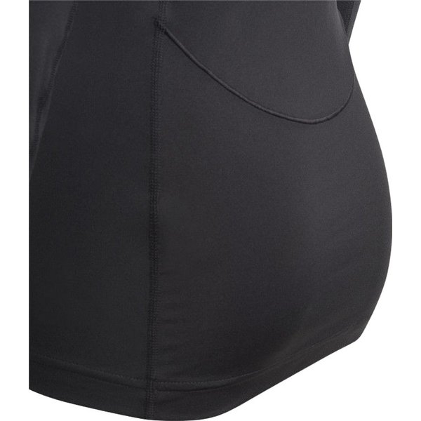 Longsleeve juniorski Techfit Aeroready Adidas - black