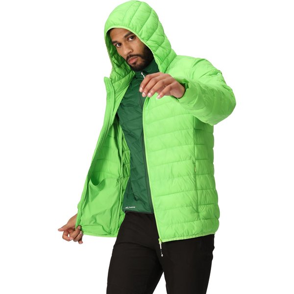 Kurtka męska Hooded Hillpack Regatta - jasmine green