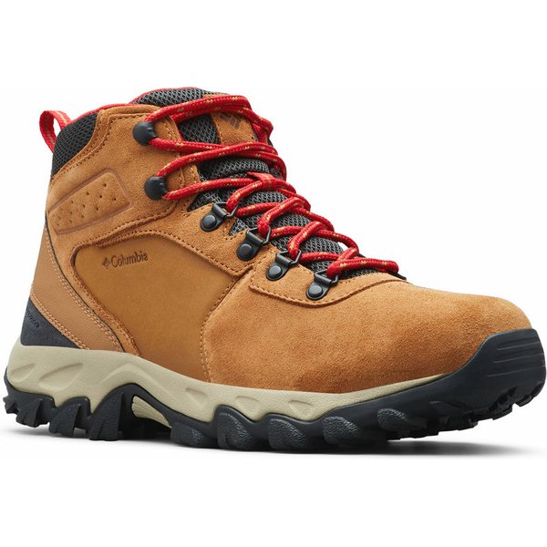 Buty trekkingowe Newton Ridge Plus II Suede Wp Columbia - Elk, Mountain Red