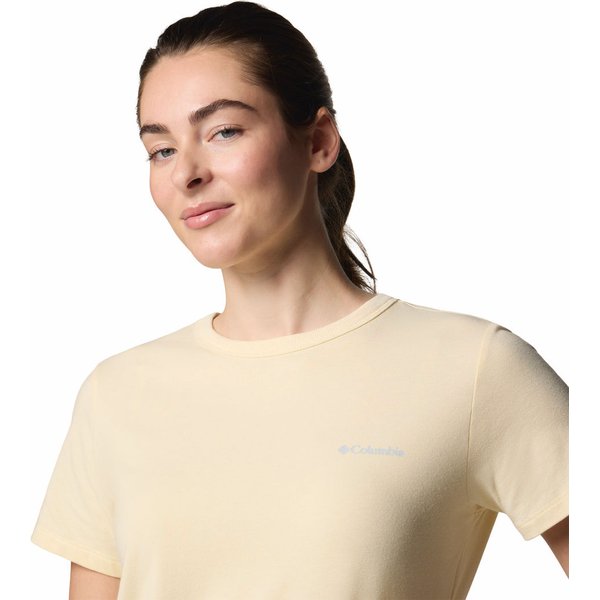 Koszulka damska Sun Trek SS II Columbia - Lemon Wash