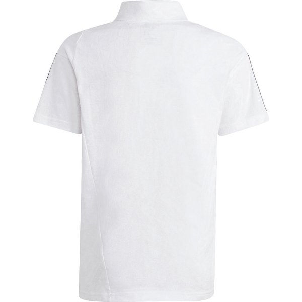 Koszulka juniorska polo Tiro 23 Competition Cotton Adidas - biała