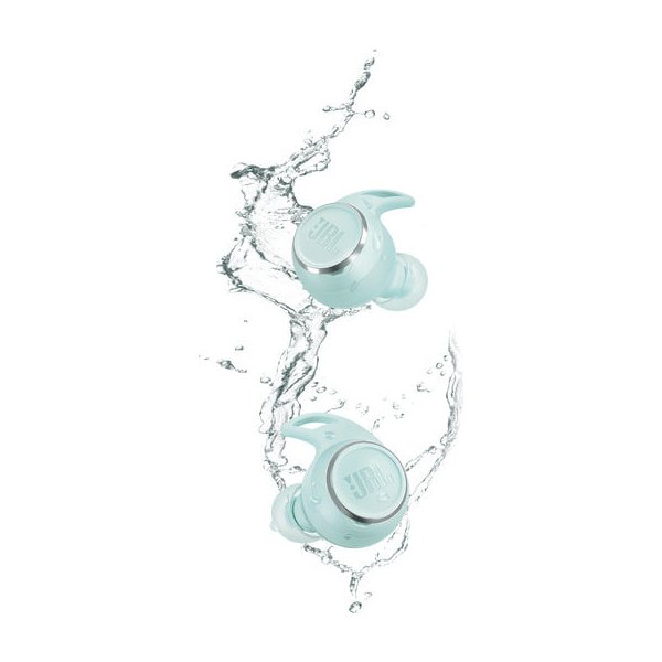 Słuchawki bezprzewodowe douszne Reflect Aero JBL - miętowe