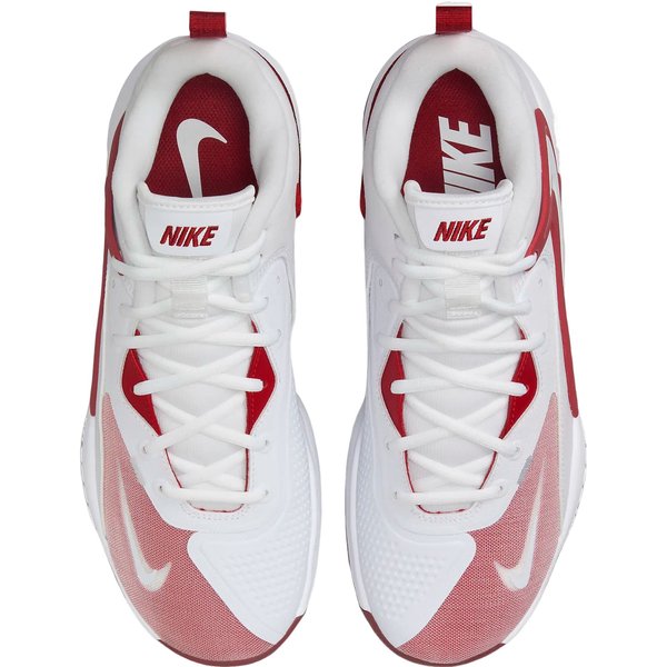Buty halowe React Hyperset 2 Nike - biały/czerwony
