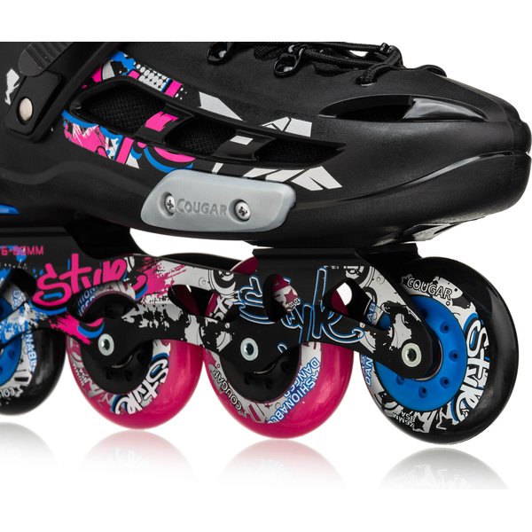 Rolki slalomowe Dancer SK509 Xride - black/white/blue