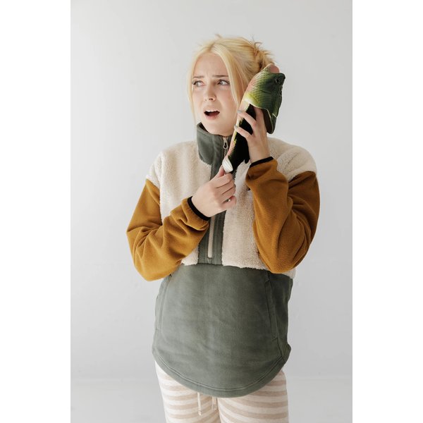 Bluza polarowa damska Timber Lane KAVU - pine tree block