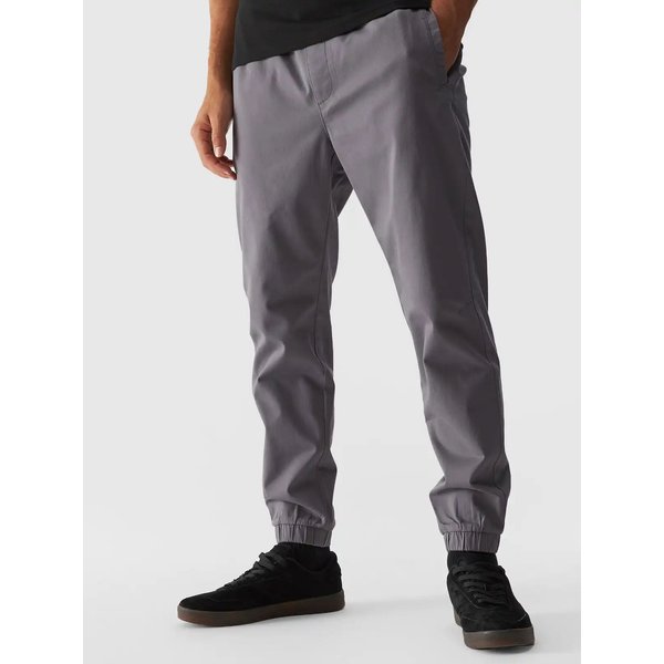 Spodnie dresowe męskie 4FWMM00TTROM0944 4F - szary