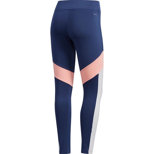 Legginsy damskie Pink Inserts D2M Adidas