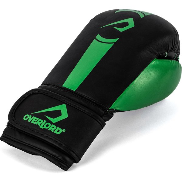 Rękawice bokserskie juniorskie Boxer Overlord - zielony