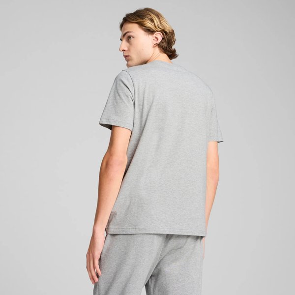 Koszulka męska Essentials Elevated Puma - Light Gray Heather