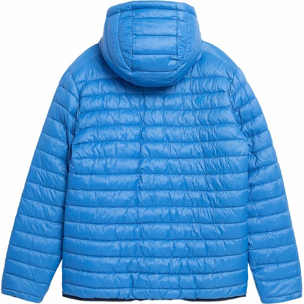 Kurtka puchowa dwustronna męska 4FAW23TDJAM242 4F - granat