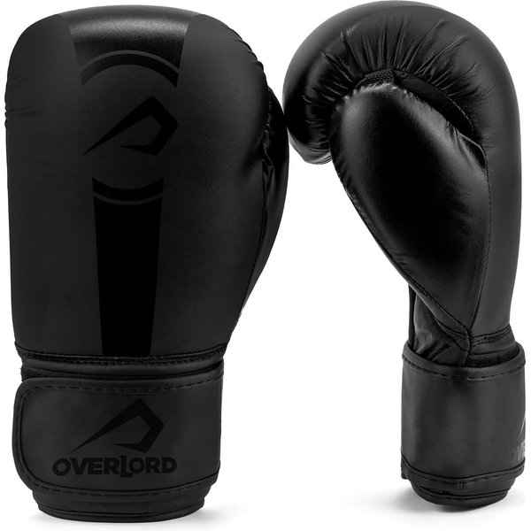 Rękawice bokserskie juniorskie Boxer Overlord - czarny