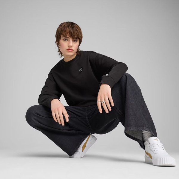 Bluza damska Ess Elevated Comfort Crew Puma - Black