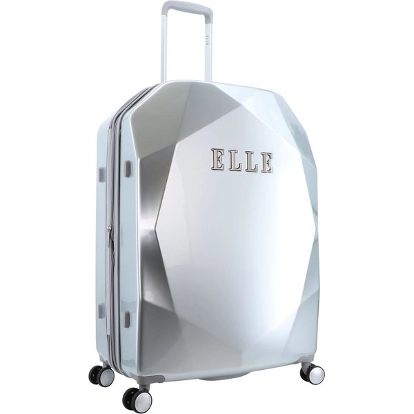 Walizka na kółkach Diamond 93L Elle - srebrna