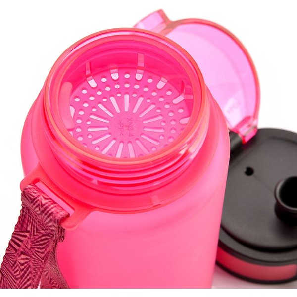 Bidon sportowy 500ml Meteor - różowa