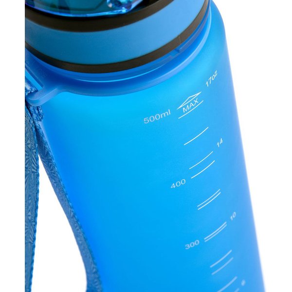 Bidon sportowy 500ml Meteor - niebieska
