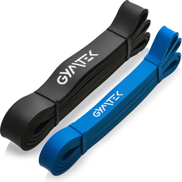 Zestaw gum oporowych do ćwiczeń 12-39kg 2szt Gymtek