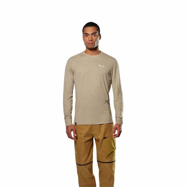 Longsleeve męski Puez Dry Salewa - black out