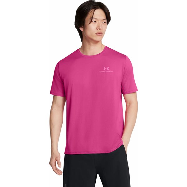 Koszulka męska Rush Energy Under Armour - różowa