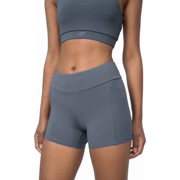 Spodenki, legginsy damskie 4FSS23TFSHF138 4F - denim