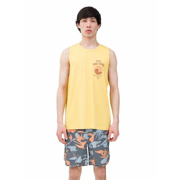 Bezrękawnik męski 4FWSS24TTSHM1319 4F - żółty