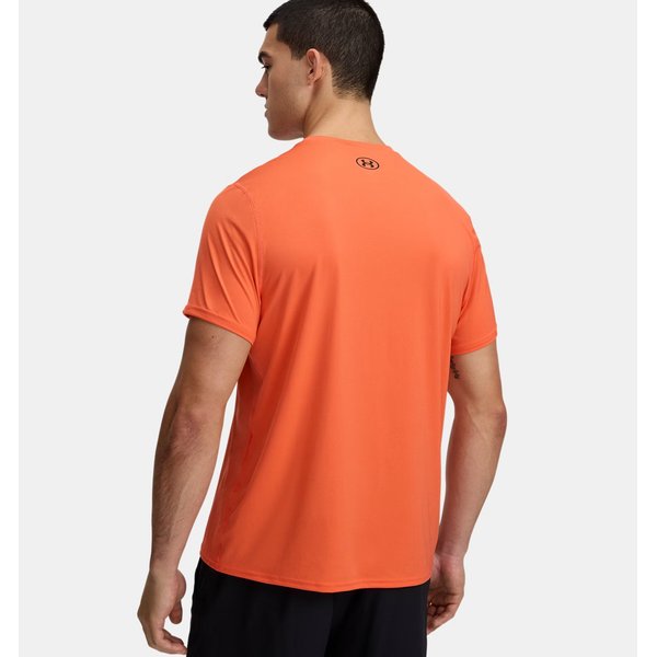 Koszulka męska Heatgear Fitted Under Armour - Fire / Black