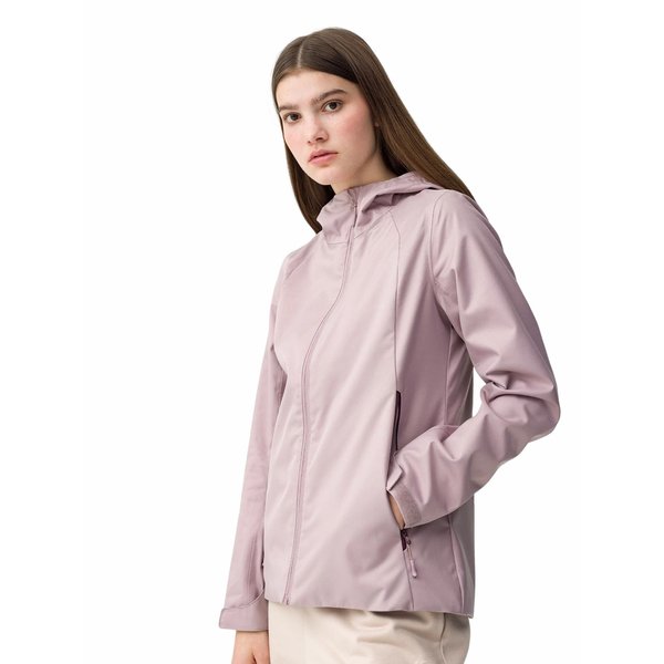 Kurtka damska 4FSS23TTJAF091 4F - beż/róż