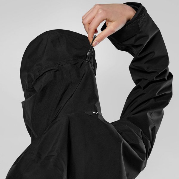 Kurtka damska Puez Gore-Tex 3 Layers Epe Salewa - czarna