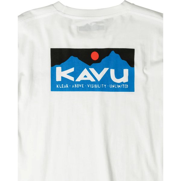 Longsleeve męski Etch Art KAVU - off white