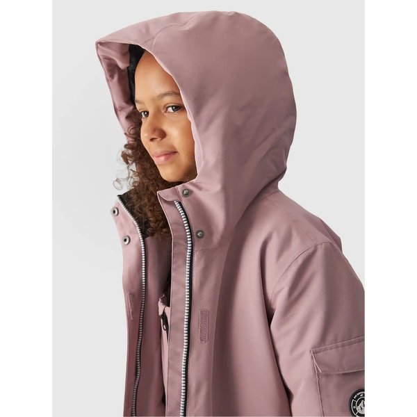 Kurtka narciarska dziewczęca TTJAF549 4F