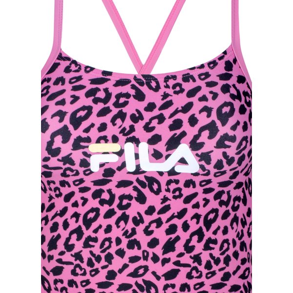 Strój kąpielowy juniorski Sabha Fila - Pink rainbow