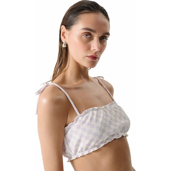 Góra od stroju kąpielowego, bikini OTHWSS24UBKTF053 Outhorn - multikolor 1 allover