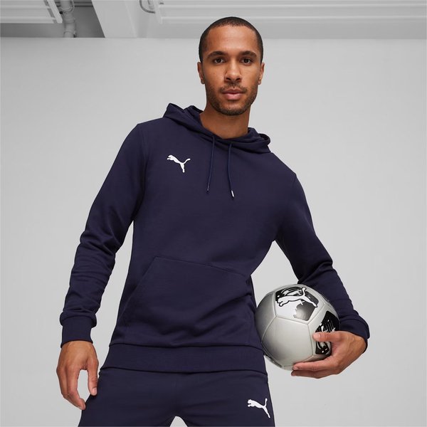 Bluza męska teamGoal Casuals Hoody Puma - granatowa