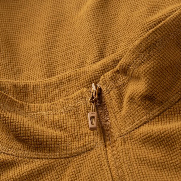 Polar męski Damis II Full Zip Hi-Tec - Bronze Brown