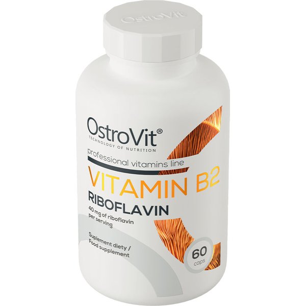 Witamina B2 Ryboflawina 60 kaps. OstroVit