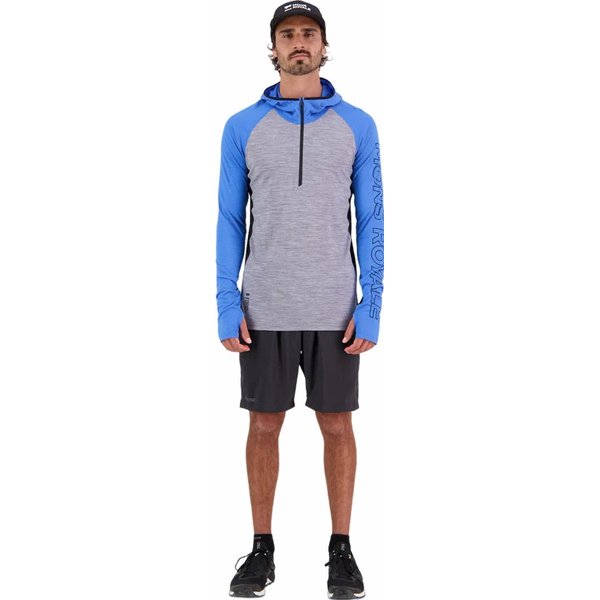 Bluza męska Temple Merino Air-Con Mons Royale - szara