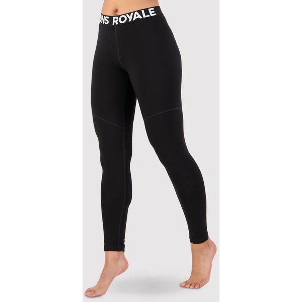 Legginsy damskie Merino Cascade Flex 200 Mons Royale - black