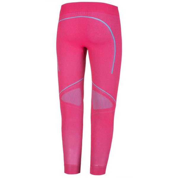 Legginsy termoaktywne juniorskie Thermo Brubeck - rubinowy