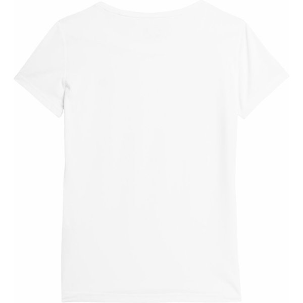 Koszulka damska 4FWSS24TFTSF604 4F - biały