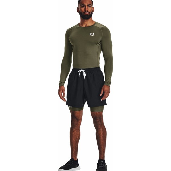 Longsleeve męski HeatGear LS Under Armour - zielony