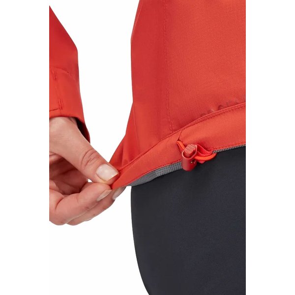 Kurtka damska Downpour Light Rab - Tempest Blue