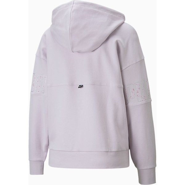Bluza damska Power Colorblock Stardust Puma - jasnoróżowa