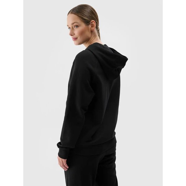 Bluza damska TSWSF1541 4F - głęboka czerń
