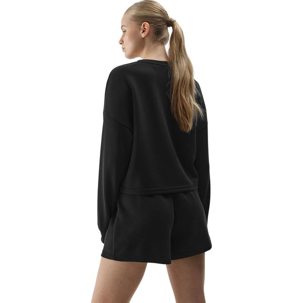 Bluza damska 4FWSS24TSWSF1001 4F - głęboka czerń