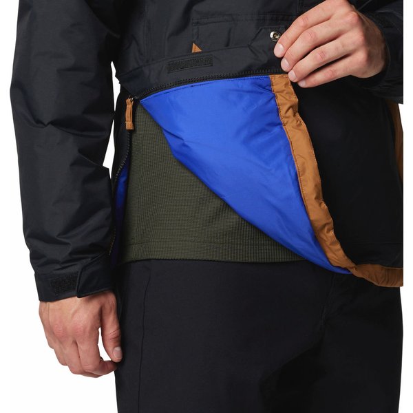 Kurtka puchowa męska Challenger II Insulated Pullover Columbia - Black, Camel Brown