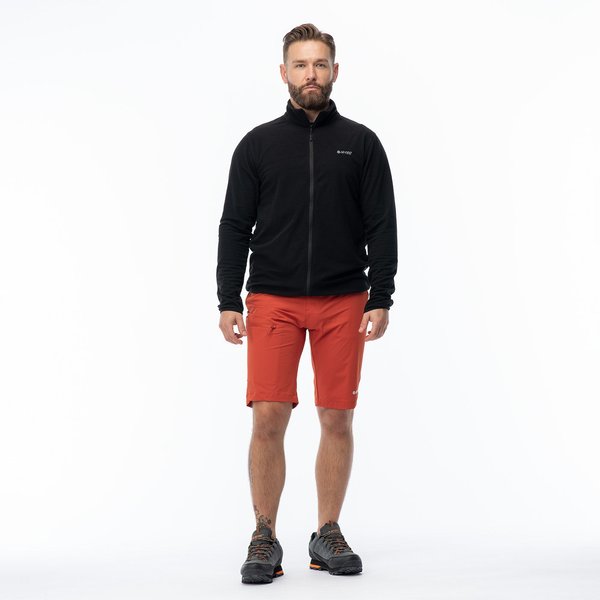 Polar męski Damis II Full Zip Hi-Tec - Black
