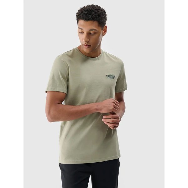 Koszulka męska TTSHM1974 4F - oliwkowy