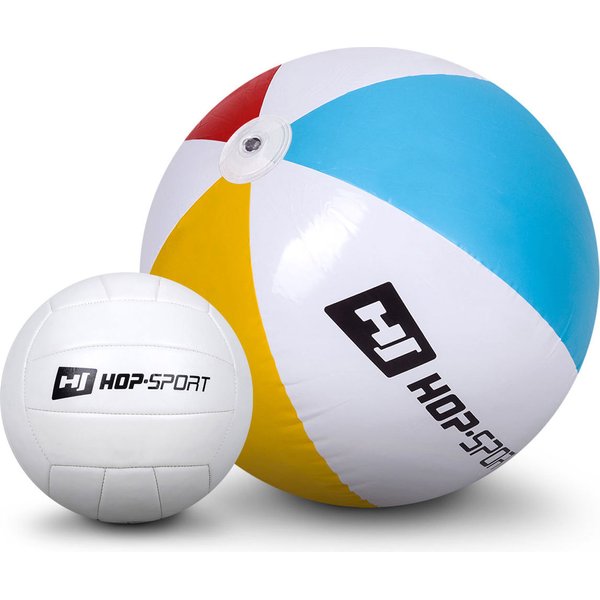 Trampolina 244cm 8FT z siatką zewnętrzną + gratisy Hop Sport